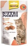 GimCat Nutri Pockets mit Lachs 60 g, f&uuml;r: Katze