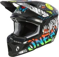 O&rsquo;NEAL Motorradhelm 3SRS Rancid bunter Kinder Motocross Helm
