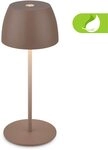 Briloner Leuchten LED Au&szlig;en-Tischleuchte Serina Mini, Dimmfunktion,