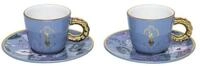 BIALETTI Untertasse Bridgerton Set 2 Tassen