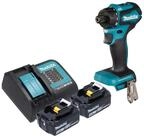 Makita Akku-Schrauber DDF 083 SM 18 V 40 Nm 1/4'' + 2x Akku 4,0 Ah + Ladeger&auml;t