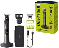 Philips Elektrorasierer OneBlade Pro 360 Face & Body QP6652/30, Aufs&auml;tze: 3,...