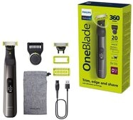 Philips Elektrorasierer OneBlade Pro 360 Face & Body QP6552/30, Aufs&auml;tze: 3, 360