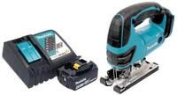 Makita Akku-Stichs&auml;ge DJV 180 RM1X 18 V 135 mm + 1x Akku 4,0 Ah + Ladeger&auml;t