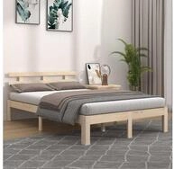 vidaXL Bettgestell 140 x 200 cm Massivholzbett 140x200 cm Bett Bettgestell...