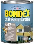 Bondex Holzschutzlasur Bondex Dauerschutzfarbe 0,75 L basaltgrau