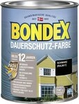 Bondex Holzschutzlasur Bondex Dauerschutzfarbe 0,75 L schwarz