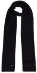 Tommy Hilfiger Strickschal TH FLAG PIMA COTTON CASH SCARF, mit Logostickerei,...