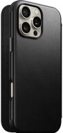 Nomad Smartphone-H&uuml;lle Modern Leather Folio, f&uuml;r iPhone 16 Pro Max, Schwarz