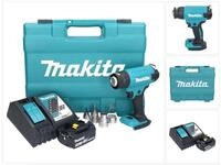Makita Akku-Hei&szlig;luftgebl&auml;se DHG 181 RF1K 18 V 150 - 550&deg;C + 1x Akku 3,0 Ah +