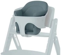 Columbus Hochstuhl CLICK&FOLD Komforteinlage Stone Blue, mid blue