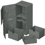 Ultimate Guard Sammelkarte Twin Flip`n`Tray 266+ Xenoskin&trade; - Grau