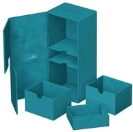 Ultimate Guard Sammelkarte Twin Flip`n`Tray 266+ Xenoskin&trade; - Petrolblau