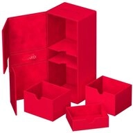 Ultimate Guard Sammelkarte Twin Flip`n`Tray 266+ Xenoskin&trade; - Rot