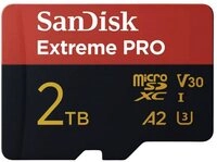 Sandisk SanDisk Extreme PRO 2 TB microSDXC, Speicherkarte, externer Speicher