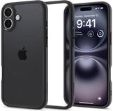 Spigen Handyh&uuml;lle Ultra Hybrid Mattschwarz Kompatibel mit iPhone 16 6,1,