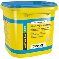 Dichtstoff weber.tec 901 Bitumengrundierung, 10 Ltr.