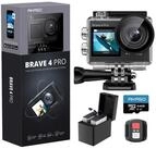 Akaso Brave 4 Pro Action Cam (4K Ultra HD, WLAN 2.4 GHz, Wasserdicht, EIS,