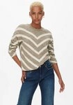 ONLY Strickpullover ONLELIZA L/S PULLOVER KNT NOOS Kunstfaser, regular fit