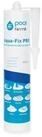 Fermit Dichtstoff UV-Dichtmittel f&uuml;r Pool auch unter Wasser - Kartusche mit 290 ml