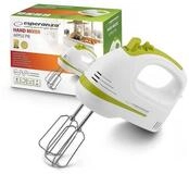 Esperanza Handmixer Esperanza Apfelkuchen Handmixer mit Edelstahl R&uuml;hrbesen