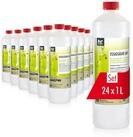 H&ouml;fer Chemie GmbH 24x 1 Liter Essigs&auml;ure 60% in Flaschen Grundreiniger