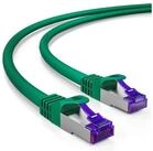 deleyCON deleyCON 10m RJ45 Patchkabel SFTP PiMF Netzwerkkabel mit CAT7 LAN-Kabel