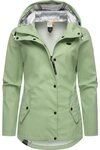 Ragwear Regenjacke YM-Marge stylische &Uuml;bergangsjacke mit gro&szlig;er Kapuze