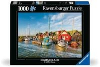 Ravensburger Puzzle Romantische Hafenwelt von Ahrenshoop, 1000 Puzzleteile, Made in