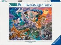 Ravensburger Puzzle Erwachsenenpuzzle 2000 Teile - Auf dem Pegasus durch die...