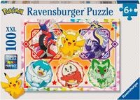 Ravensburger Puzzle Pok&eacute;mon Karmesin und Purpur, 100 Puzzleteile, 100...