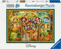 Ravensburger Puzzle Disney Classics, Die sch&ouml;nsten Disney Themen, 1000...