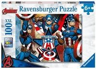 Ravensburger Puzzle Kinderpuzzle 100 XXL Teile - Marvel Avengers - Der erste...