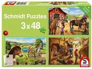 Schmidt Spiele Puzzle Meine Lieblingspferde, 48 Puzzleteile