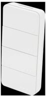 Shelly Plug & Play Fernbedienung inkl. Magnethalter, 4-fach, 16 Shelly_B_RC_4