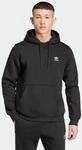 Kapuzensweatshirt ADIDAS ORIGINALS "TREFOIL ESSENTIALS HOODIE", Herren, Gr. S,