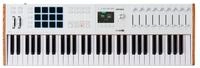 Arturia Masterkeyboard (Masterkeyboards, MIDI-Keyboard 61), KeyLab Mk3 61 White -