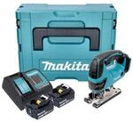 Makita Akku-Stichs&auml;ge DJV 180 SMXJ 18 V 135 mm + 2x Akku 4,0 Ah + Ladeger&auml;t +