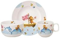 Villeroy & Boch Geschirr-Set Happy as a Bear Set 3tlg, Premium Porcelain