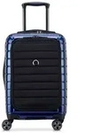 Delsey Paris Koffer Shadow 5.0 - 4-Rollen-Kabinentrolley mit Vordertasche S 55...