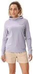 VAUDE Kapuzensweatshirt WOMEN'S TUENNO PULLOVER mit Logopr&auml;gung auf dem Arm, mit