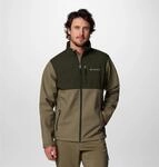 Softshelljacke COLUMBIA "Ascender Softshell Jacket", Herren, Gr. S, gr&uuml;n (stone