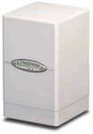 UltraPRO Sammelkarte Satin Tower Deck Box Deckbox - wei&szlig; / white
