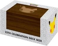 POK&Eacute;MON Sammelkarte Pok&eacute;mon 25th Anniversary Deck Box Karten Sammelkarten TCG