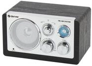 Denver TR-63B Radio (AM & FM-Radio, 1.5 W, Schickes Holz-Design,...