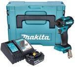 Makita Akku-Schrauber DDF 083 RG1J Akku Bohrschrauber 18 V 40 Nm 1/4''...