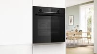 BOSCH Einbaubackofen Serie 4 HBA514BB3, mit Teleskopauszug nachr&uuml;stbar,...