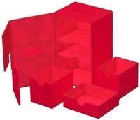 Ultimate Guard Sammelkarte Twin Flip`n`Tray 160+ XenoSkin&trade; Monocolor - Rot