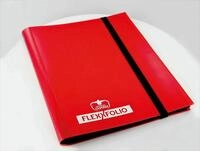 heo Sammelkarte Ultimate Guard 9-Pocket FlexXfolio Rot