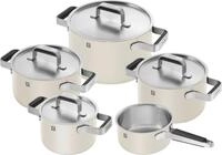 Zwilling Topf-Set Pure, Edelstahl 18/10 (Set, 5-tlg., 3 Kocht&ouml;pfe (16, 20 & 24...